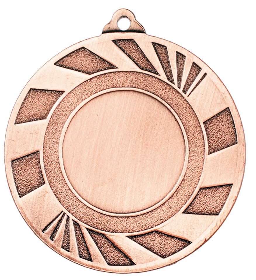 Medalla deportiva EUME en acabado bronce
