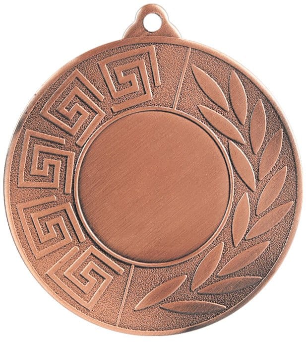 Medalla deportiva LOIBA en acabado bronce