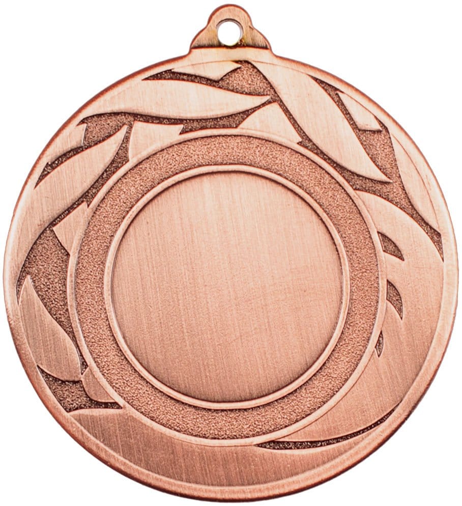 Medalla deportiva NANDE L en acabado bronce