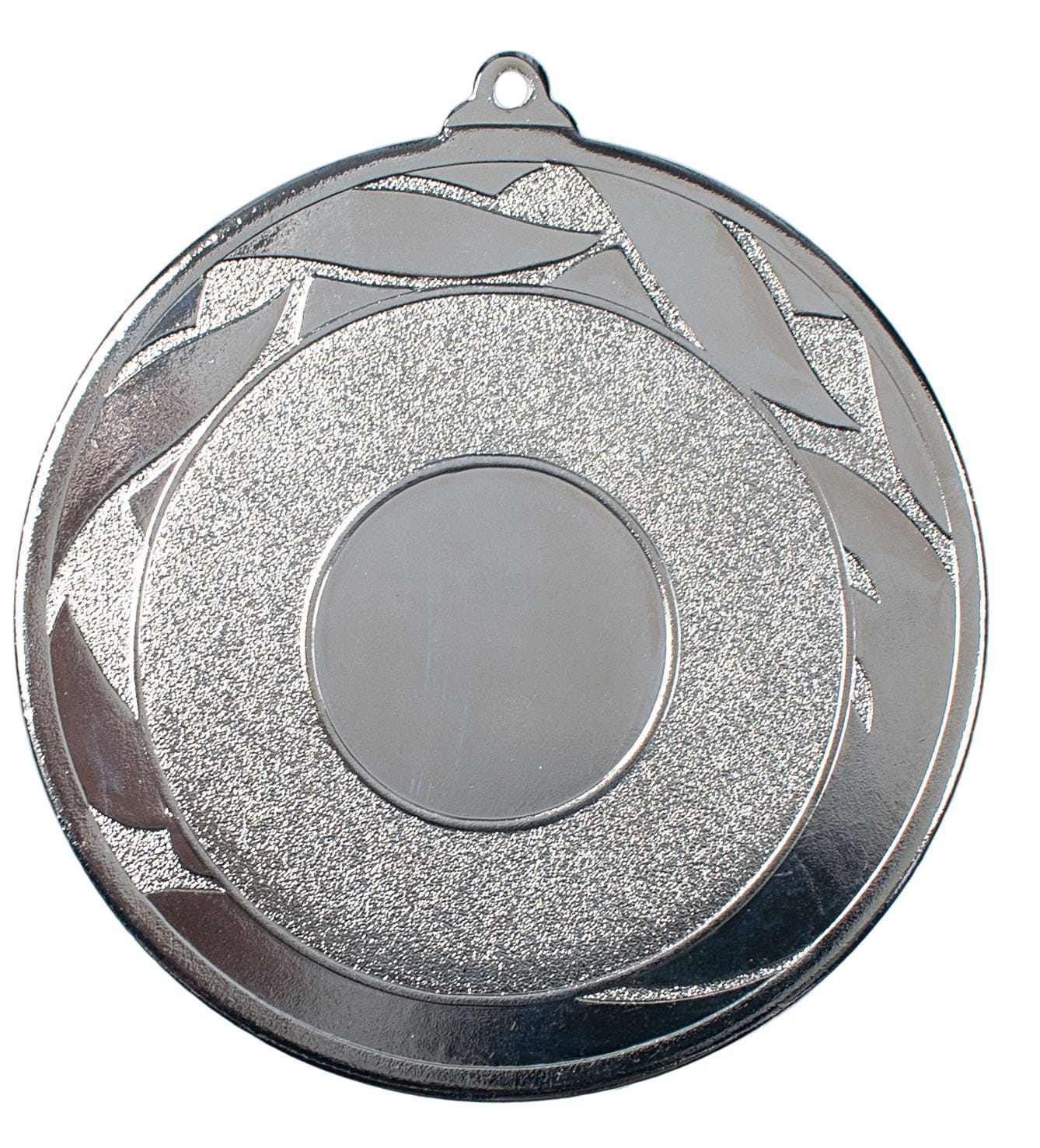 Medalla deportiva NEIRA XL en acabado plata