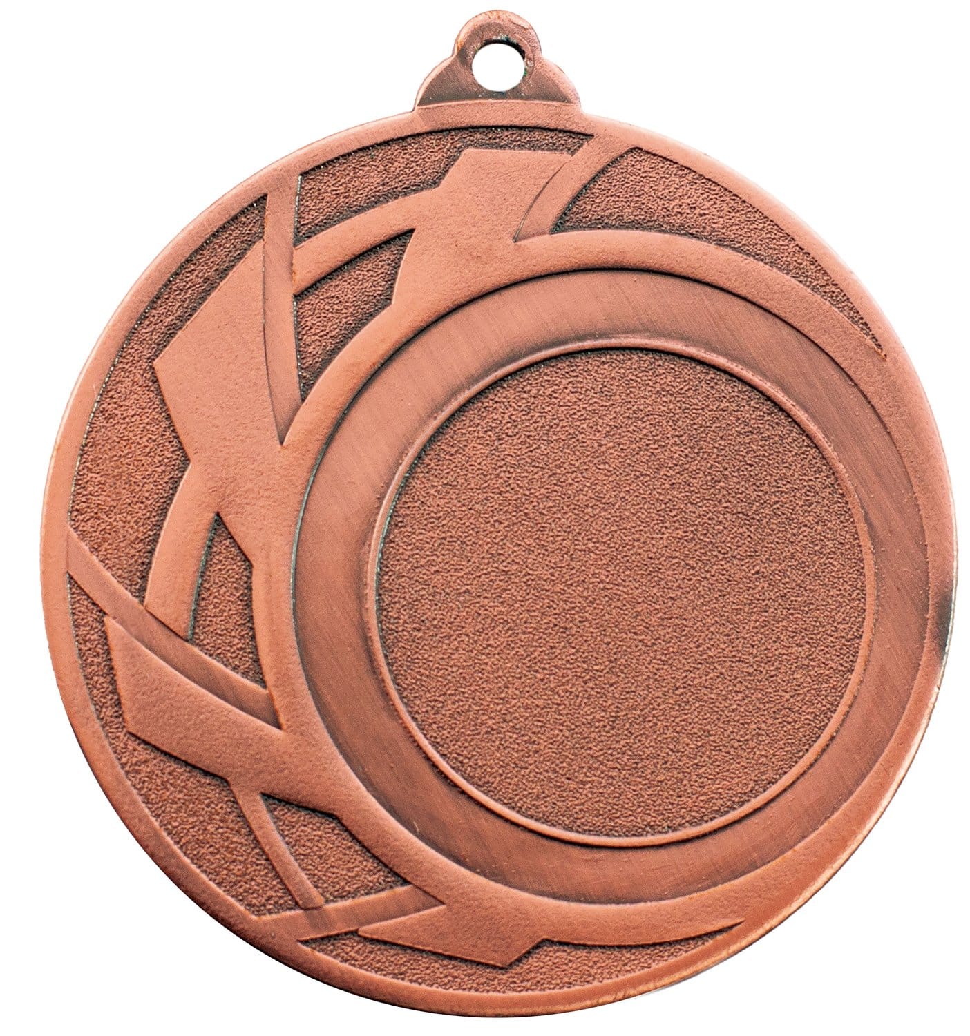 Medalla deportiva ONS en acabado bronce